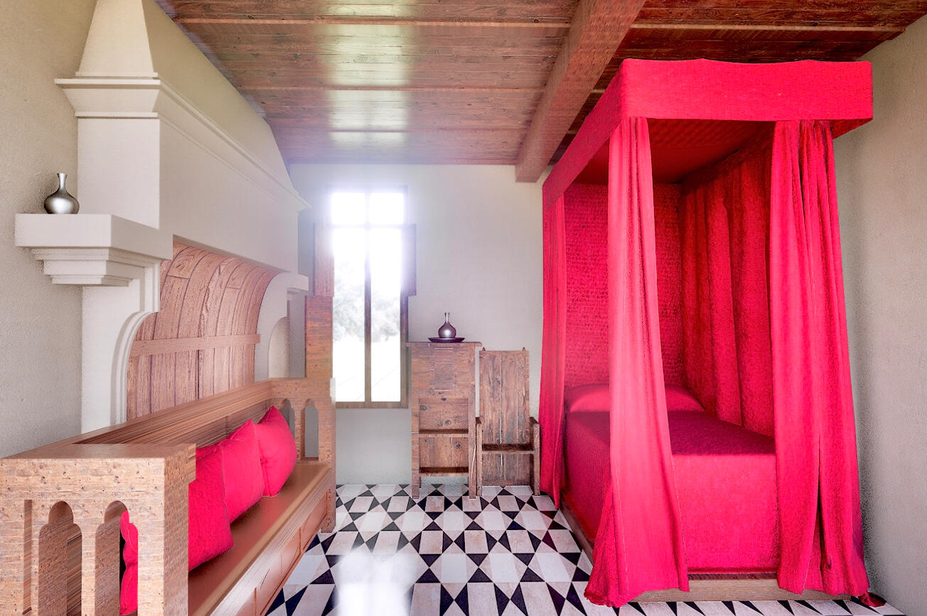 14th century Flemish house