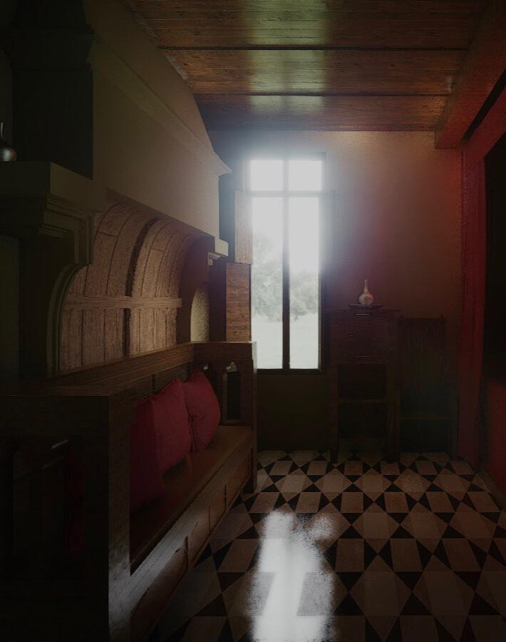 14th century Flemish house