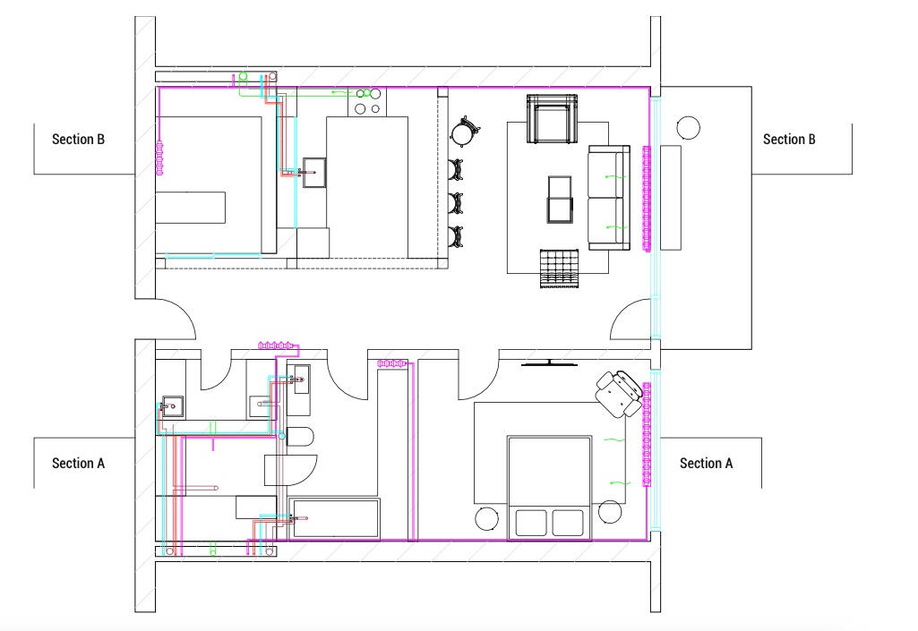 Mechanical and Plumbing plan